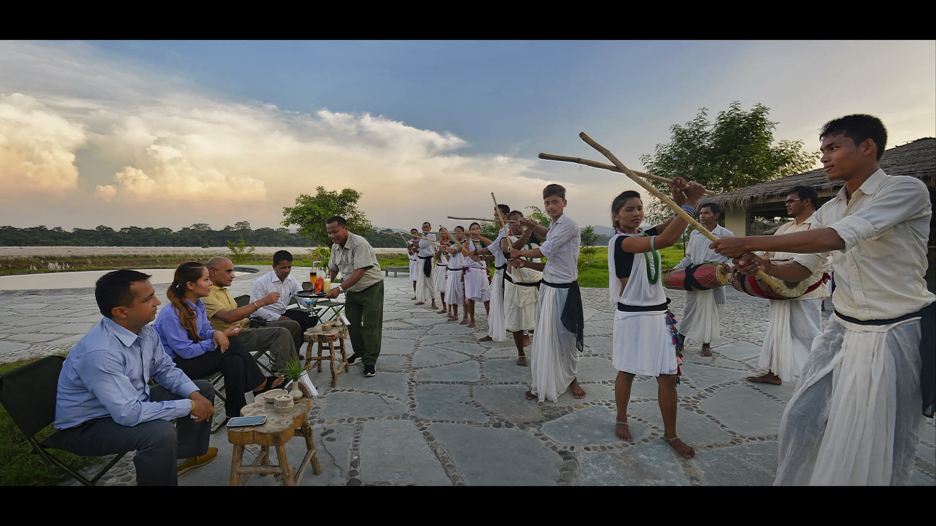 Tharu Stick Dance at Chitwan
