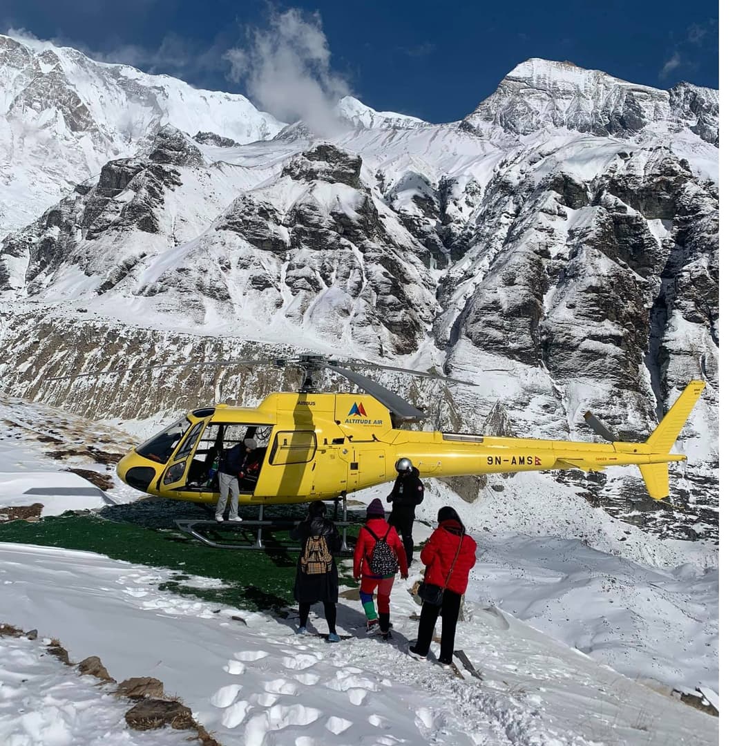 Everest Helicopter Tour Experience in Nepal