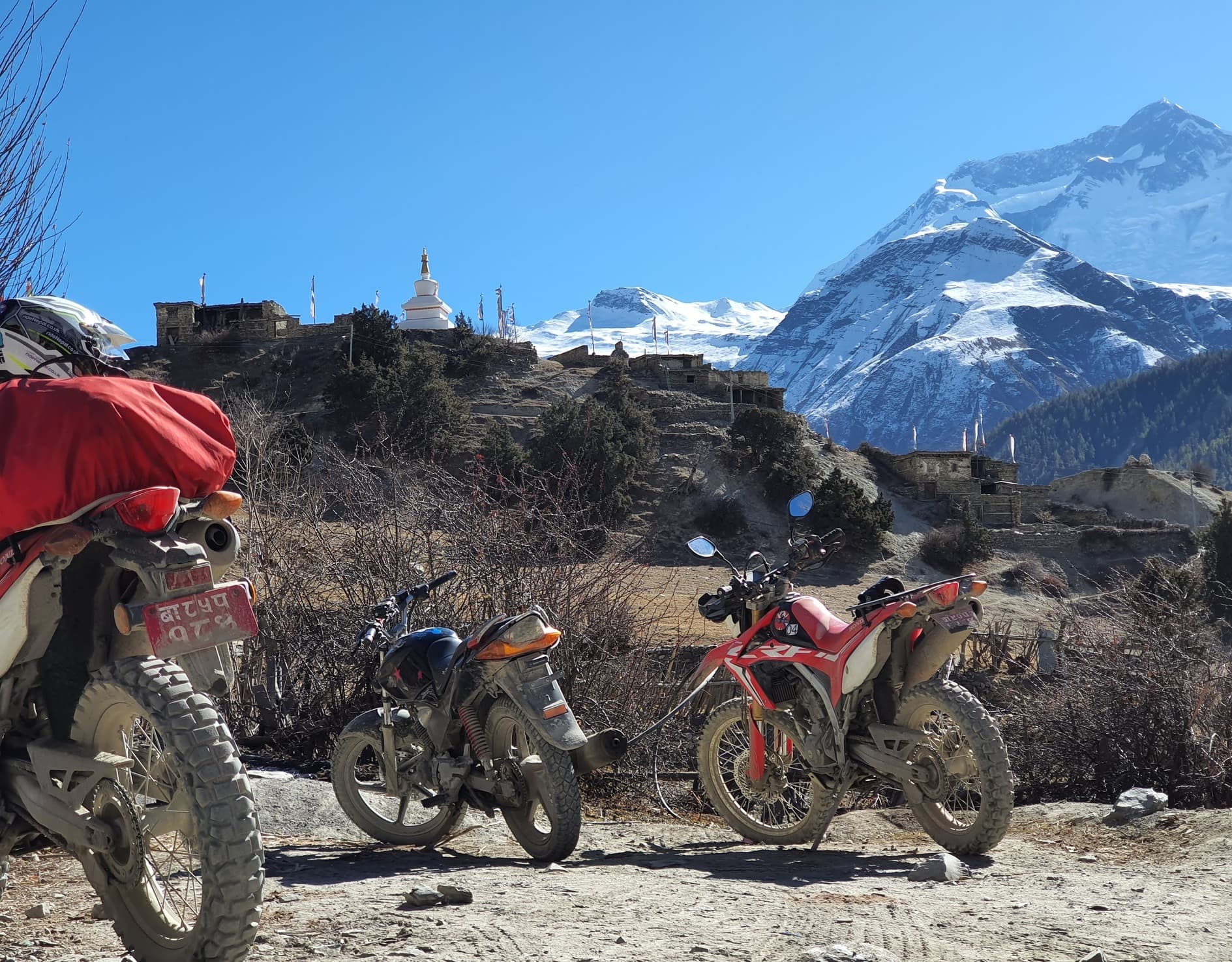 Motorbike Ride to Tilicho Lake
